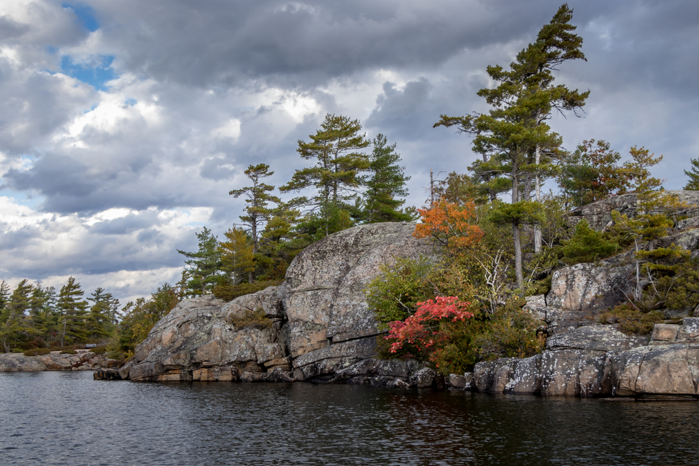 Beausoleil Island in Georgian Bay, Ontario.