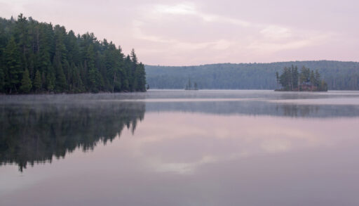 Tom Thomson Lake in Algonquin Provincial Park, Ontario.