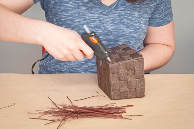 Step 2: Add glue to base