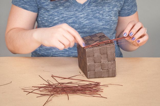 Step 3: Place the twigs