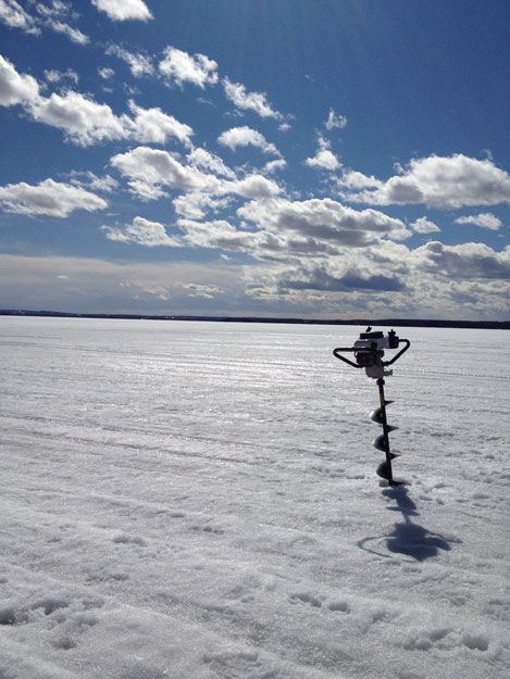 Ice fishing