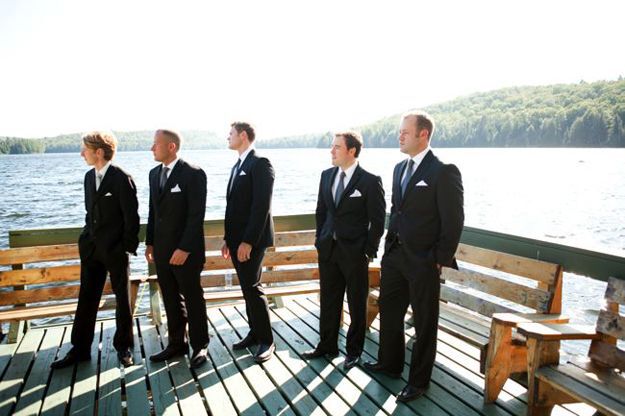 The groomsmen