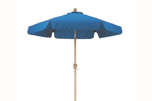Marina Blue Market Umbrella