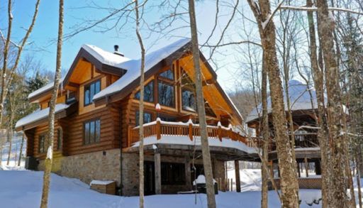 Chalet River Log – Mont Tremblant, QC