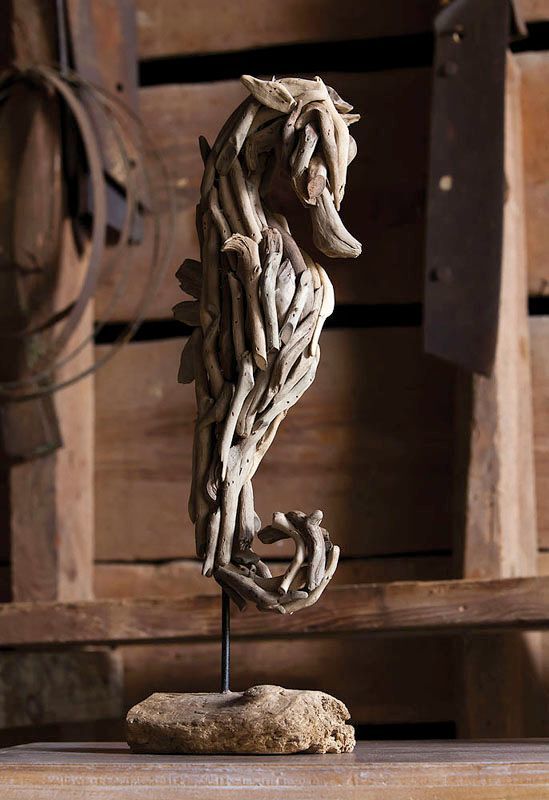 Driftwood seahorse