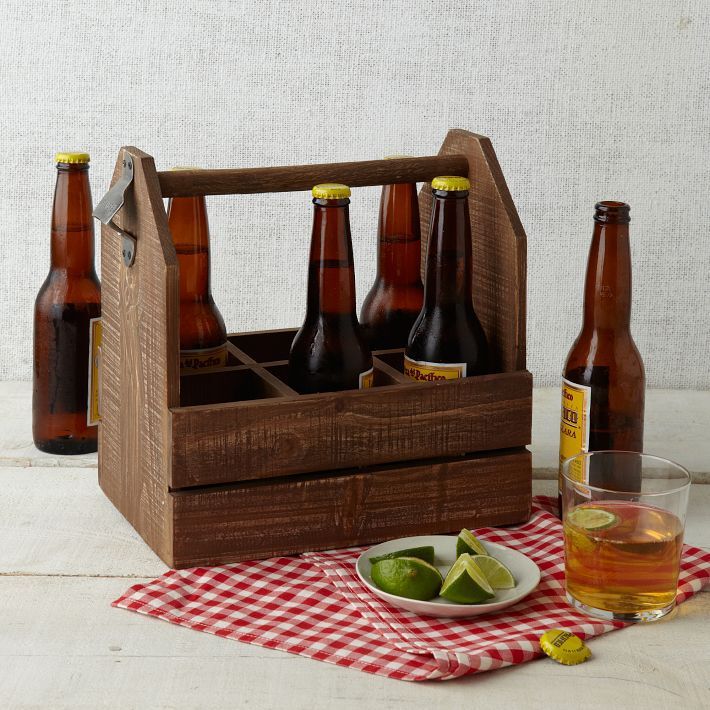 Wooden Beer Carrier