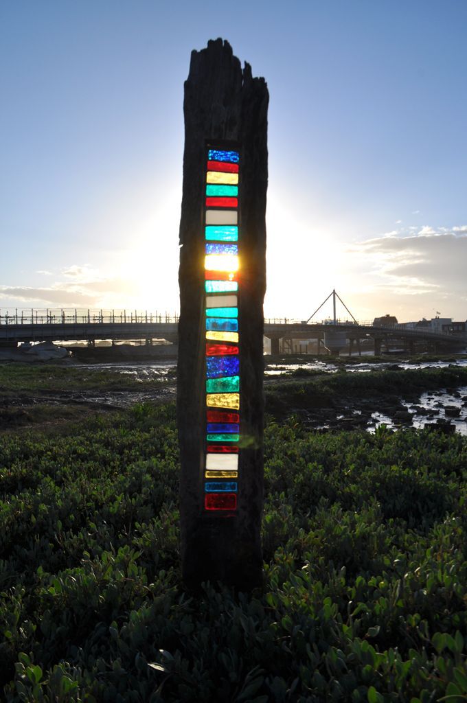 Driftwood stained glass