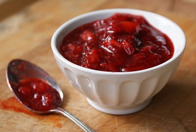 Skillet strawberry jam