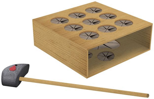 Whack-a-mole for cats