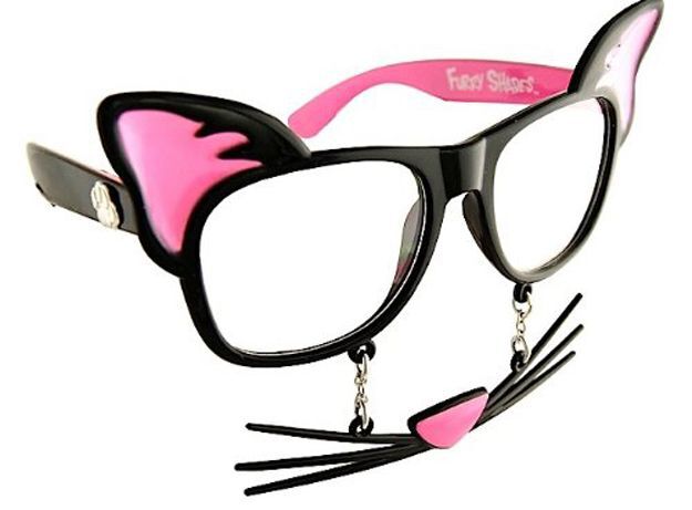 Cat glasses (plus whiskers!)