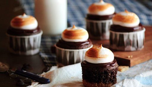 S'more cupcakes