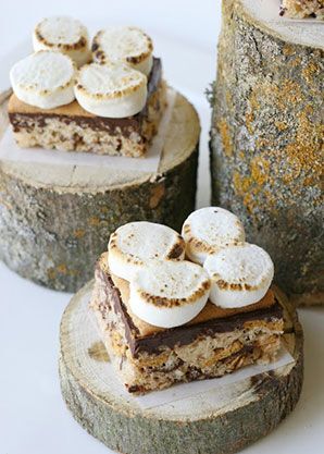 S'more Rice Krispies treats