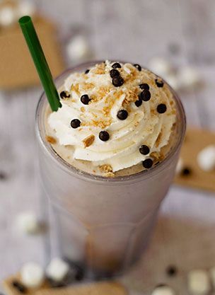 S'more mocha frappuccino