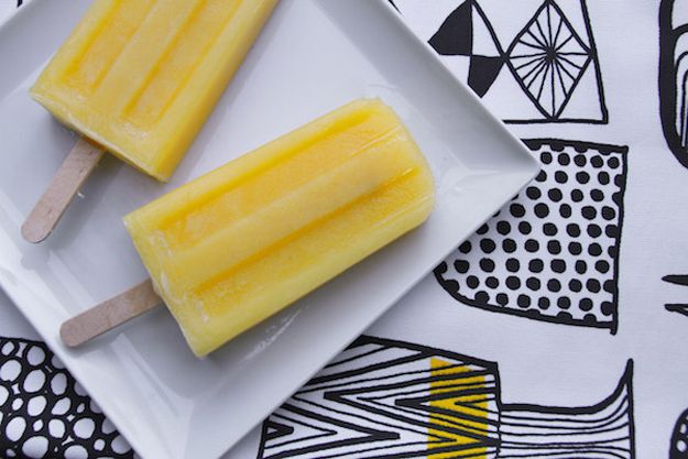 Pina Colada Popsicles