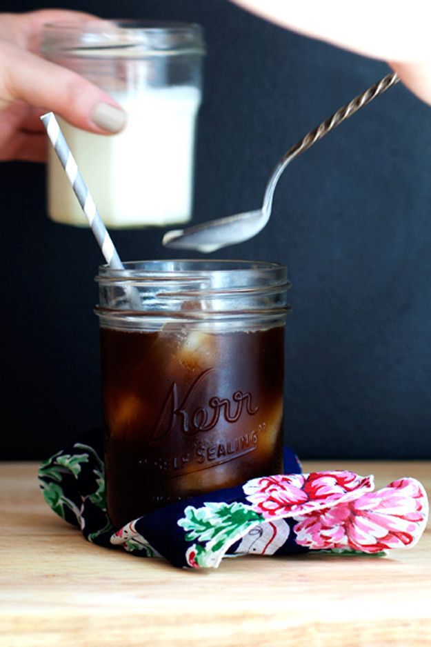 Vanilla-Almond Iced Coffee