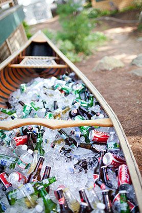 Canoe cooler