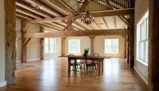 Barn-inspired interior