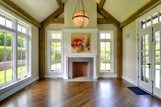 Barn-inspired interior