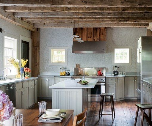 Barn-inspired interior