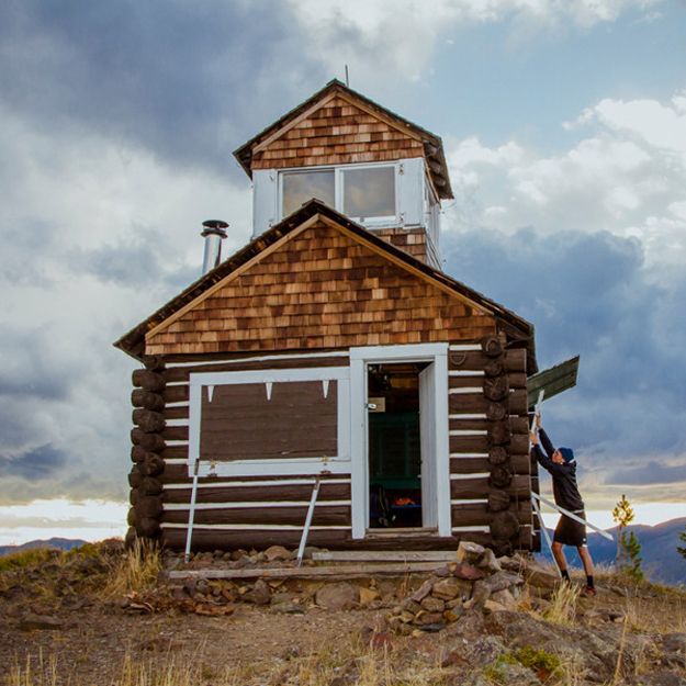 Spend the night in a fire tower