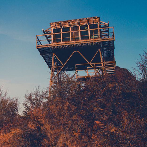 Spend the night in a fire tower