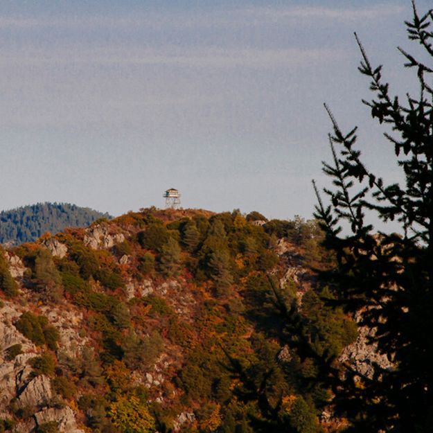 Spend the night in a fire tower