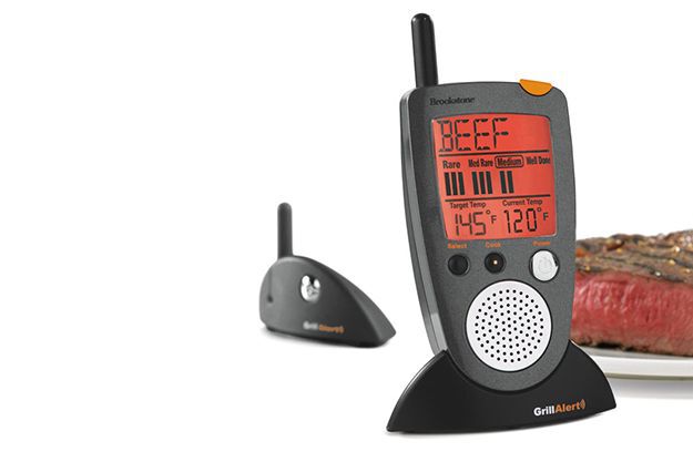 Remote digital thermometre