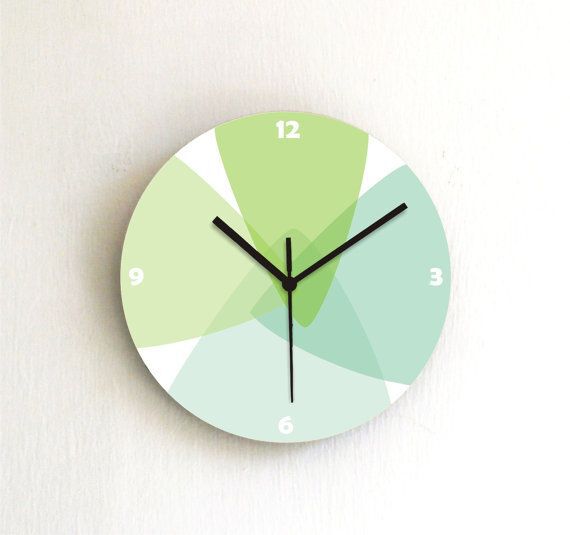 Hang a colourful clock