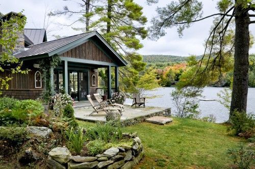 Lakeside cabin
