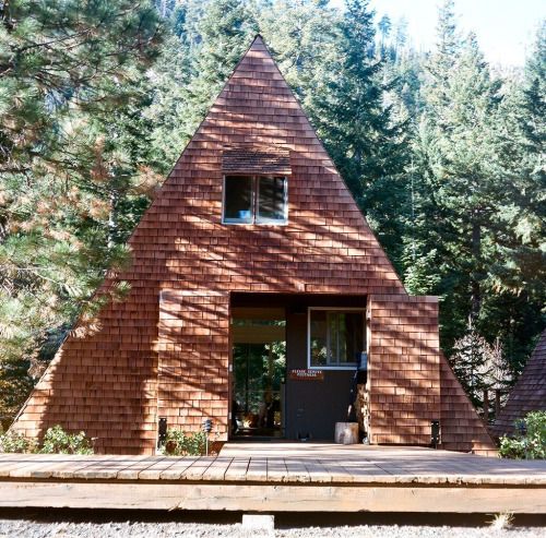 Shingled A-frame