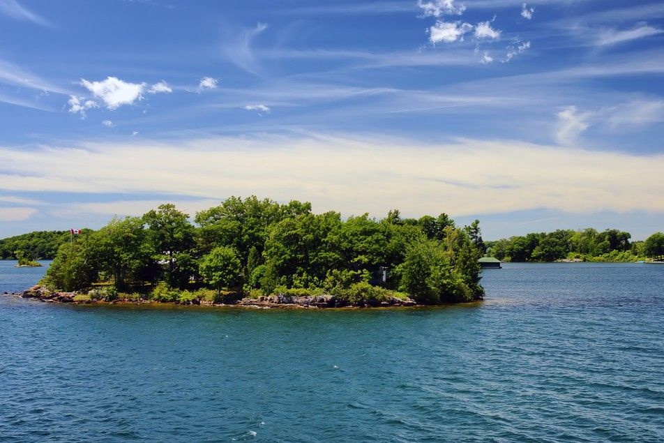 Thousand Islands National Park near Kingston, Ontario.