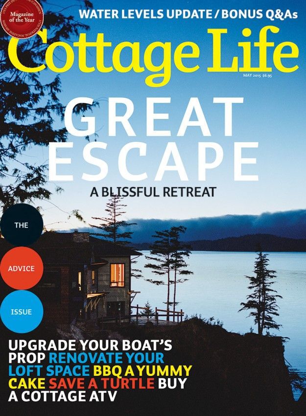 A subscription to Cottage Life magazine