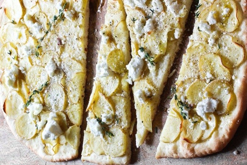 o’s blue cheese potato pizza