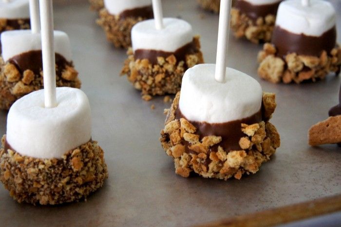S’mores pops