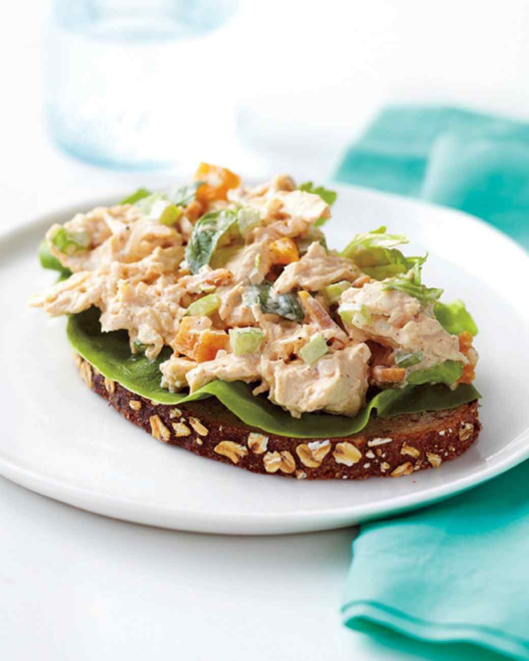 Apricot-Basil Chicken Salad