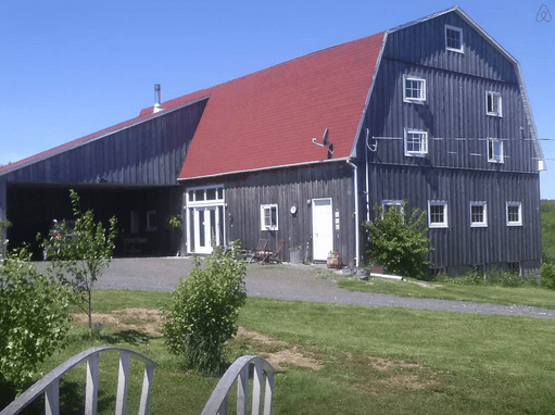 Vineyard barn in Nova Scotia