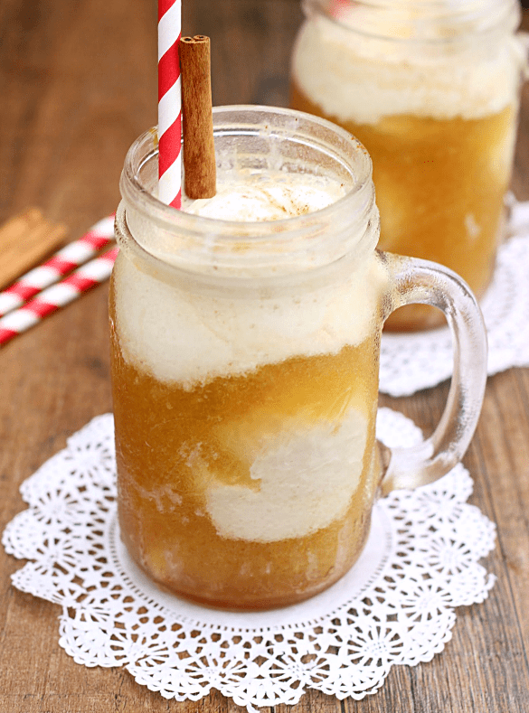Apple Cider Floats