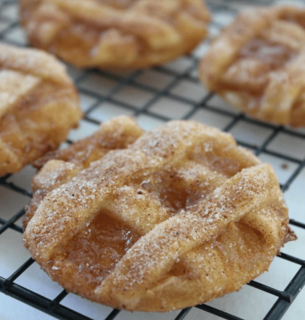 Caramel Apple Pie Cookies