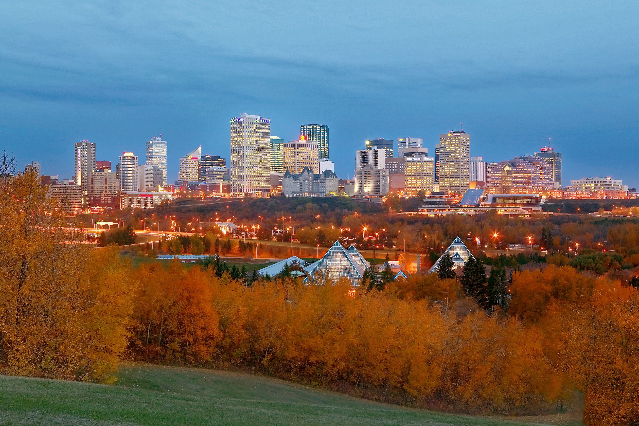 Edmonton River Valley, Alberta