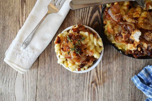 French Onion Soup Macaroni and Cheese