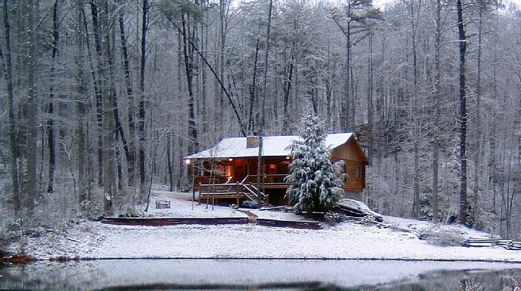 A cabin in Georgia.
