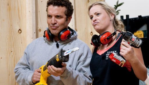 Rick Mercer and Katie Lennox