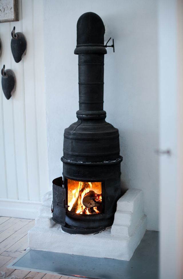 wood stove
