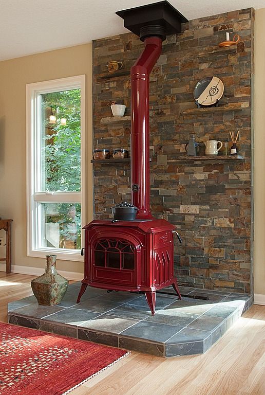 wood stove