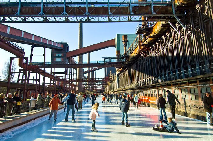 Zeche Zollverein Ice Rink