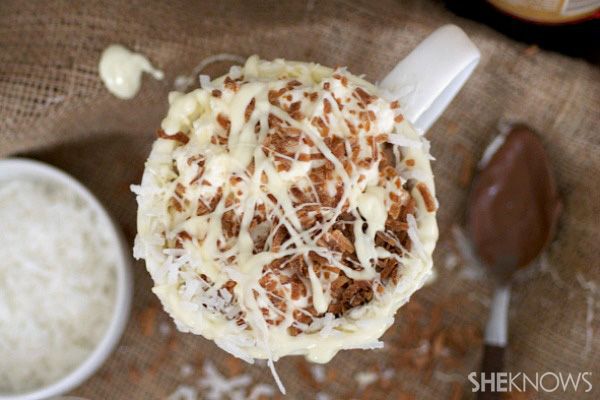 Bourbon Coconut Hot Chocolate