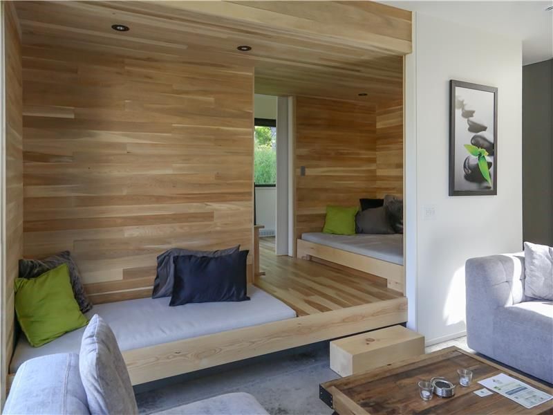 A nook with cushions