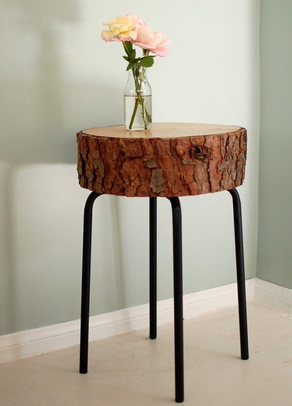 log side table