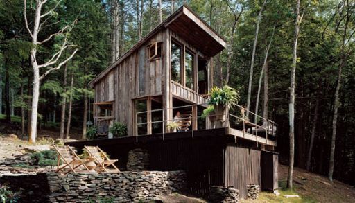 Exterior view of cabin
