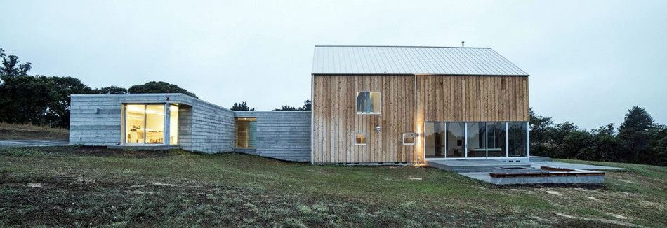 Exterior view from the side